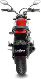 Terminale Di Scarico Senza Omologazione Suono Lv-10 Acciaio Full Nero Fondello Acciaio Nero - Leovince Compatibile Con Ducati Scrambler 800 Icon (2021-2022)