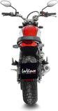 Terminale Di Scarico Senza Omologazione Suono Lv-10 Acciaio Fondello Acciaio - Leovince Compatibile Con Ducati Scrambler 800 Icon (2021-2022)