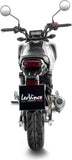 Complete Exhaust System Without Catalytic Converter And Without Sound Certification Lv-10 Stainless Steel Stainless Steel End Cap - Leovince Compatible With Honda Msx 125 (2022-2024)