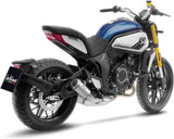 Terminale Di Scarico Con Omologazione Suono Lv-10 Acciaio Fondello Acciaio - Leovince Compatibile Con Cfmoto 700 Cl-X Sport (2021-2023)