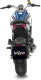 Terminale Di Scarico Con Omologazione Suono Lv-10 Acciaio Fondello Acciaio - Leovince Compatibile Con Cfmoto 700 Cl-X Sport (2021-2023)