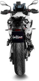 Terminale Di Scarico Con Omologazione Suono Lv-10 Acciaio Full Nero Fondello Acciaio Nero - Leovince Compatibile Con Bmw S 1000 Xr (2020-2023)