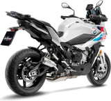 Terminale Di Scarico Con Omologazione Suono Lv-10 Titanio Fondello Titanio - Leovince Compatibile Con Bmw S 1000 Xr (2020-2023)