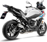 Terminale Di Scarico Con Omologazione Suono Lv-10 Acciaio Fondello Acciaio - Leovince Compatibile Con Bmw S 1000 Xr (2020-2023)