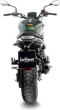 Terminale Di Scarico Con Omologazione Suono Lv-10 Acciaio Full Nero Fondello Acciaio Nero - Leovince Compatibile Con Benelli Leoncino 800 (2022-2024)