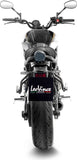 Impianto Di Scarico Completo Non Catalizzato E Senza Omologazione Suono Lv-10 Acciaio Full Nero Fondello Acciaio Nero - Leovince Compatibile Con Yamaha Yzf-R7 700 (2021-2024)