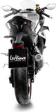 Terminale Di Scarico Senza Omologazione Suono Lv-10 Carbonio Fondello Acciaio - Leovince Compatibile Con Cfmoto 450 Ss - Sr (2023-2024)