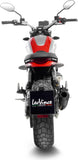 Terminale Di Scarico Con Omologazione Suono Lv-10 Acciaio Full Nero Fondello Acciaio Nero - Leovince Compatibile Con Ducati Scrambler 800 Icon (2025-2026)