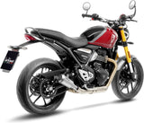 Terminale Di Scarico Senza Omologazione Suono Lv-10 Acciaio Fondello Acciaio - Leovince Compatibile Con Triumph Speed 400 (2024-2026)