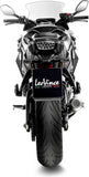 Terminale Di Scarico Con Omologazione Suono Lv-10 Acciaio Nero Fondello Acciaio - Leovince Compatibile Con Suzuki Gsx-S 1000 Gx (2025-2026)