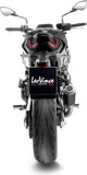 Terminale Di Scarico Con Omologazione Suono Lv-10 Acciaio Nero Fondello Acciaio - Leovince Compatibile Con Kawasaki Z 900 (2025-2026)