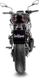 Terminale Di Scarico Con Omologazione Suono Lv-10 Acciaio Full Nero Fondello Acciaio Nero - Leovince Compatibile Con Kawasaki Z 900 A2 (2025-2026)
