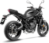 Impianto Di Scarico Completo Non Catalizzato E Senza Omologazione Suono Lv-10 Acciaio Fondello Acciaio - Leovince Compatibile Con Yamaha Mt-07 (2025-2026)