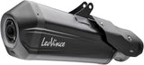 Terminale Di Scarico Senza Omologazione Suono Lv-12 R Acciaio Nero Fondello Carbonio - Leovince Compatibile Con Ktm 1290 Super Adventure R - S (2021-2024)