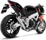 Terminale Di Scarico Senza Omologazione Suono Lv Corsa Titanio Fondello Acciaio - Leovince Compatibile Con Aprilia Tuono V4 1100 Rr (2019-2020)