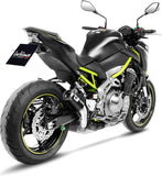 Terminale Di Scarico Senza Omologazione Suono Lv Corsa Carbonio Fondello Acciaio - Leovince Compatibile Con Kawasaki Z 900 A2 (2018-2024)