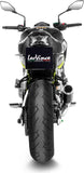 Terminale Di Scarico Senza Omologazione Suono Lv Corsa Carbonio Fondello Acciaio - Leovince Compatibile Con Kawasaki Z 900 A2 (2018-2024)