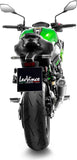 Terminale Di Scarico Con Omologazione Suono Lv Corsa S Titanio Fondello Acciaio - Leovince Compatibile Con Kawasaki Z 900 (2017-2019)