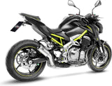 Terminale Di Scarico Senza Omologazione Suono Lv Corsa Titanio Fondello Acciaio - Leovince Compatibile Con Kawasaki Z 900 A2 (2018-2024)