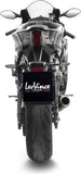 Terminale Di Scarico Senza Omologazione Suono Lv Corsa Carbonio Fondello Acciaio - Leovince Compatibile Con Yamaha Yzf-R6 (2006-2021)