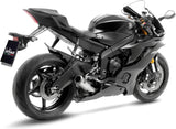 Terminale Di Scarico Senza Omologazione Suono Lv Corsa Titanio Fondello Acciaio - Leovince Compatibile Con Yamaha Yzf-R6 (2006-2021)
