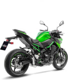 Terminale Di Scarico Senza Omologazione Suono Lv Corsa Carbonio Fondello Acciaio - Leovince Compatibile Con Kawasaki Z 900 (2020-2024)