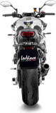 Terminale Di Scarico Senza Omologazione Suono Lv Corsa Acciaio Nero Fondello Acciaio - Leovince Compatibile Con Yamaha Fz-10 - Sp (2016-2020)