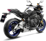 Terminale Di Scarico Senza Omologazione Suono Lv Corsa Titanio Fondello Acciaio - Leovince Compatibile Con Yamaha Fz-10 - Sp (2016-2020)
