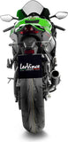 Terminale Di Scarico Senza Omologazione Suono Lv Corsa Acciaio Nero Fondello Acciaio - Leovince Compatibile Con Kawasaki Zx 10Rr Ninja (2021-2024)