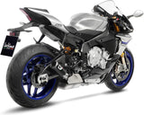 Terminale Di Scarico Senza Omologazione Suono Lv Corsa Carbonio Fondello Acciaio - Leovince Compatibile Con Yamaha Yzf-R1 - M 1000 (2017-2019)