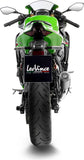 Terminale Di Scarico Senza Omologazione Suono Lv Corsa S Titanio Fondello Acciaio - Leovince Compatibile Con Kawasaki Zx 4Rr Ninja (2024-2026)