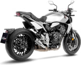 Terminale Di Scarico Senza Omologazione Suono Lv Corsa Titanio Fondello Acciaio - Leovince Compatibile Con Honda Cb 1000 R Neo Sports Café (2018-2024)