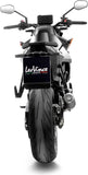 Terminale Di Scarico Senza Omologazione Suono Lv Corsa S Acciaio Nero Fondello Acciaio - Leovince Compatibile Con Ktm 990 Duke - R (2024-2026)