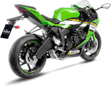 Terminale Di Scarico Senza Omologazione Suono Lv Corsa S Titanio Fondello Acciaio - Leovince Compatibile Con Kawasaki Zx 6R Ninja (2024-2026)