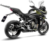 Terminale Di Scarico Senza Omologazione Suono Lv Corsa Carbonio Fondello Acciaio - Leovince Compatibile Con Triumph Tiger 800 Sport (2024-2026)