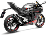 Terminale Di Scarico Senza Omologazione Suono Gp Corsa Evo Carbonio - Leovince Compatibile Con Cfmoto 450 Ss - Sr (2023-2024)