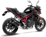 Terminale Di Scarico Con Omologazione Suono Lv-14 R Acciaio Nero Fondello Carbonio - Leovince Compatibile Con Honda Cb 750 Hornet (2023-2024)