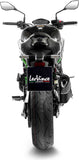 Terminale Di Scarico Senza Omologazione Suono Lv-14 R Acciaio Nero Fondello Carbonio - Leovince Compatibile Con Kawasaki Z 900 (2020-2024)