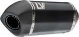Terminale Di Scarico Con Omologazione Suono Lv-14 Acciaio Nero Fondello Carbonio - Leovince Compatibile Con Bmw R 1300 Gs (2023-2026)