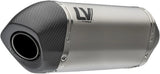 Terminale Di Scarico Con Omologazione Suono Lv-14 Titanio Fondello Carbonio - Leovince Compatibile Con Bmw R 1300 Gs (2023-2026)