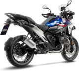 Terminale Di Scarico Con Omologazione Suono Lv-14 Titanio Fondello Carbonio - Leovince Compatibile Con Bmw R 1300 Gs Adventure (2024-2026)
