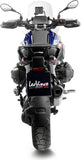 Terminale Di Scarico Con Omologazione Suono Lv-14 Titanio Fondello Carbonio - Leovince Compatibile Con Bmw R 1300 Gs (2023-2026)