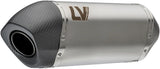 Terminale Di Scarico Con Omologazione Suono Lv-14 Acciaio Fondello Carbonio - Leovince Compatibile Con Bmw R 1300 Gs Adventure (2024-2026)