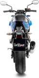 Impianto Di Scarico Completo Non Catalizzato E Senza Omologazione Suono Lv-14 R Titanio Fondello Carbonio - Leovince Compatibile Con Suzuki Gsx 8S (2023-2024)