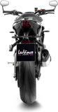 Impianto Di Scarico Completo Non Catalizzato E Senza Omologazione Suono Lv-14 R Acciaio Fondello Carbonio - Leovince Compatibile Con Triumph Street Triple 765 R - Rs (2023-2024)