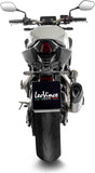 Complete Exhaust System Without Catalytic Converter And Without Sound Certification Lv-14 R Stainless Steel Carbon Fiber End Cap - Leovince Compatible With Honda Cbr 650 R (2019-2026)