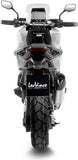 Terminale Di Scarico Con Omologazione Suono Lv-14 R Acciaio Fondello Carbonio - Leovince Compatibile Con Honda X-Adv 750 (2025-2026)