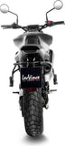 Exhaust Tip With Noise Certification Lv-14 Stainless Steel Carbon Fiber End Cap - Leovince Compatible With Husqvarna Svartpilen 801 (2024-2026)