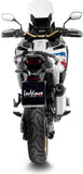 Exhaust Tip Without Sound Certification Lv-14 Titanium Carbon Fiber End Cap - Leovince Compatible With Honda Crf 1100 L Africa Twin (2024-2026)