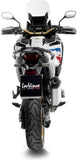 Terminale Di Scarico Con Omologazione Suono Lv-14 Titanio Fondello Carbonio - Leovince Compatibile Con Honda Crf 1100 L Africa Twin (2024-2026)